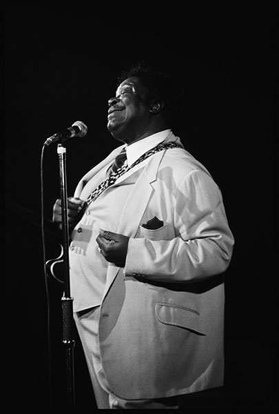 BB King, Hammersmith, 1980's