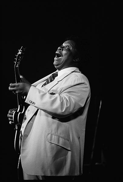 BB King, Hammersmith, 1980's
