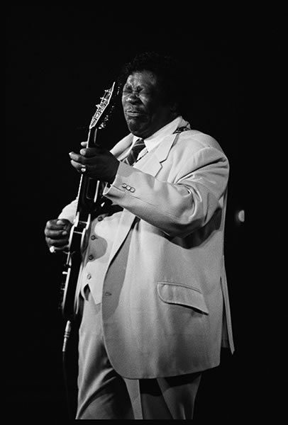 BB King, Hammersmith, 1980's